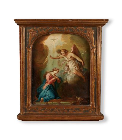 18th century FRENCH school
The Annunciation
Paper...