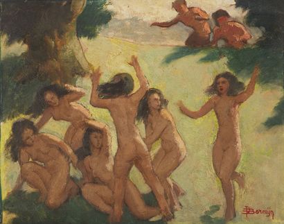 Philippe Georges BERMYN (1905-1972)
Scene...