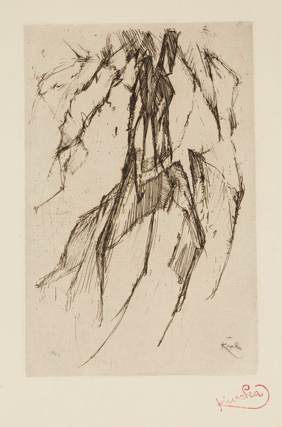 Frantisek KUPKA (1871-1957)
Fountain, 1923
Etching
23,5...