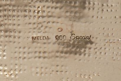 Silver pocket imitating a hessian bag (formerly...