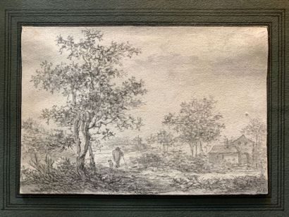 18th century HOLLAND school
Country landscape
Graphite...