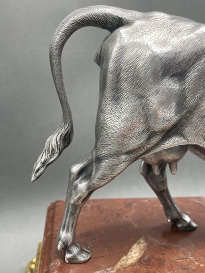 CHRISTOFLE - Sculpture representing a cow...