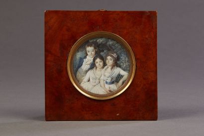 French school of the end of the 18th century
Family...