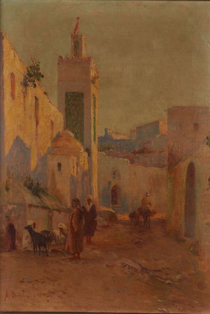 Alexis DELAHOGUE (1867-1950)
Alley in North...