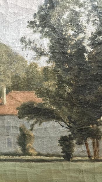 FRENCH SCHOOL mid 19th century
Landscape...