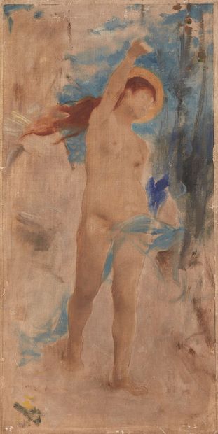 
19th century FRENCH school

Study of a female...