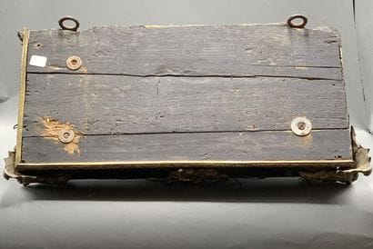 Console of cartel in Boulle marquetry decorated...