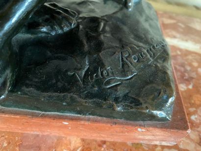 
D'après Victor ROUSSEAU (1865-1954)

Bronze...