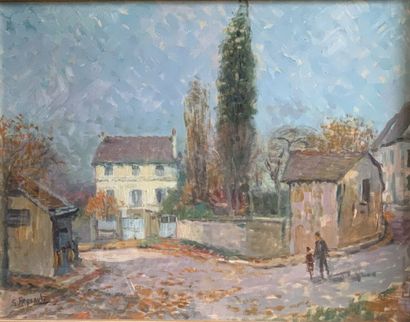 G. REGNAULT (XXe siècle) 

La maison de Renoir...