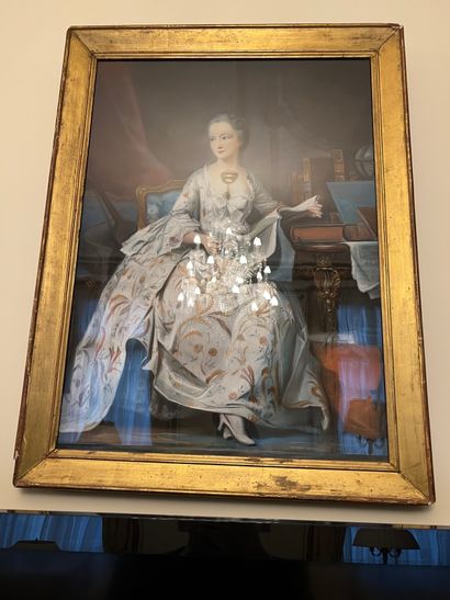 Ecole FRANCAISE dans le goût du XVIIIe siècle

Portrait...