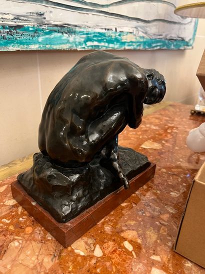 
D'après Victor ROUSSEAU (1865-1954)

Bronze...