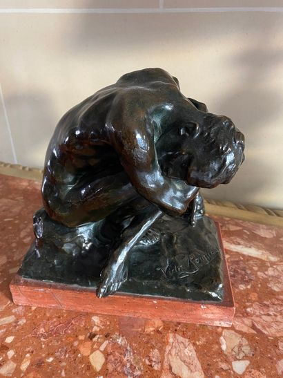
D'après Victor ROUSSEAU (1865-1954)

Bronze...
