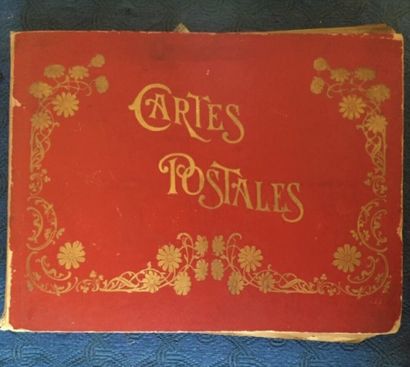 Album of old postcards Normandy Deauville...