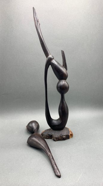 
Figurine en bois exotique Makomde. (Accidenté)

Hauteur...