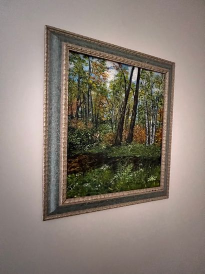 Ecole MODERNE

Forêt

Huile sur toile



On...
