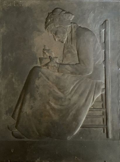 Abel LA FLEUR (1875-1953) 

Vieille femme...