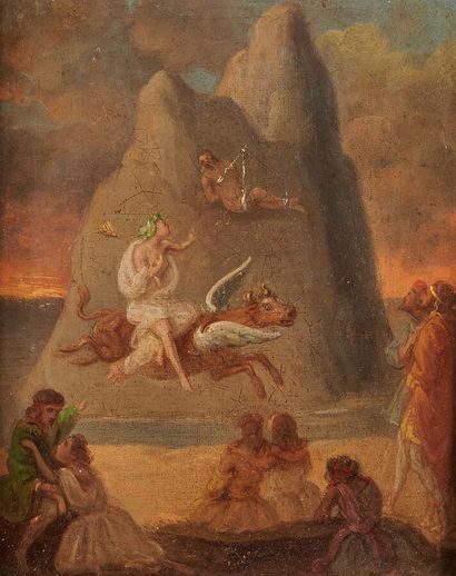 French school of the XIXth century

The Abduction...