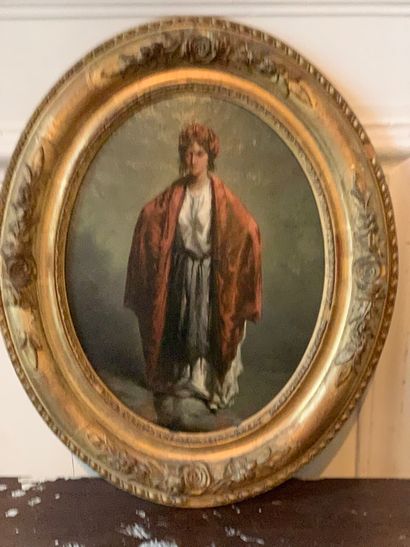 French school of the 19th century

Portrait...
