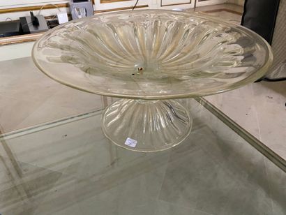 Blown glass bowl