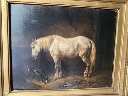 Attributed to Wouterus I VERSCHURR (1812-1874)

Horse...