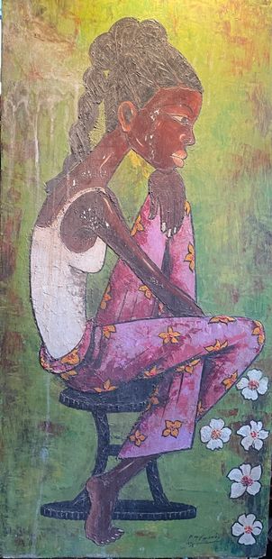P M EWANE

Portrait of a young African woman...