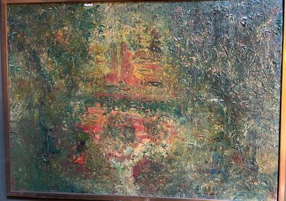 Balinese school

Personage in a landscape

Oil...