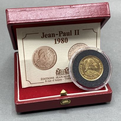 
Coin representing John Paul II in metal




Weight...