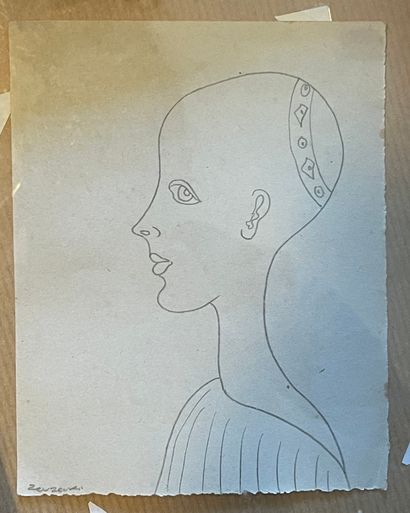 Modern School

Portrait of a young boy

Graphite,...
