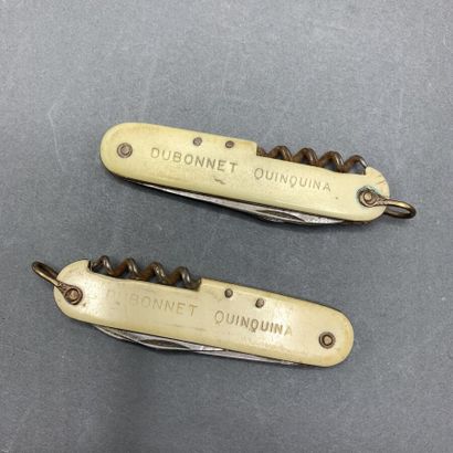 Two limonadier - corkscrew advertising 
