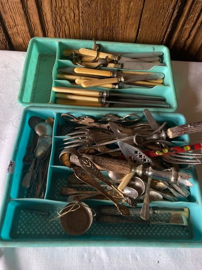Lot of silver plated cutlery and miscellaneous



Provenance...