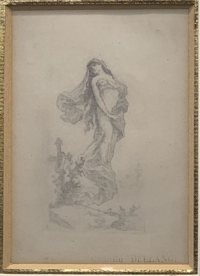 Camille BELLANGER (1853-1923)

Woman in Ecstasy

Graphite,...