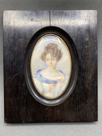 French school of the XIXth century 

Portrait...
