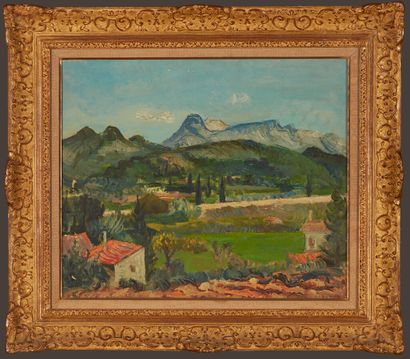 École Française du XXe siècle. Paysage des...
