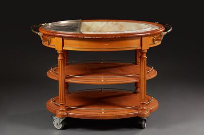 ROLLAND - Artisan du Meuble. Chariot de service...