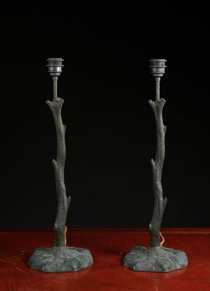 Vaughan designs, Truro Twig Table Lamp. Paire...
