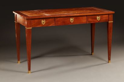 Bureau plat de style Directoire, à toutes...