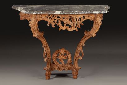 Console d'applique d'époque Louis XV, en...