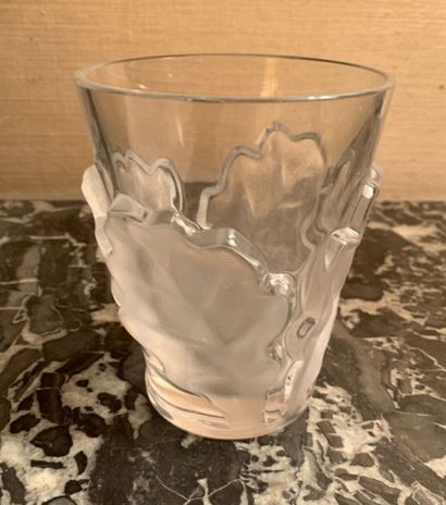 Lalique France, vase en cristal 