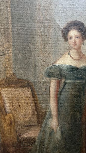 Ecole FRANCAISE du début du XIXe siècle -...