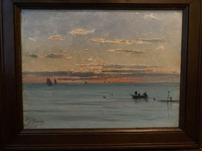 Charles JOUAS (1866-1942)
Horizon de mer...