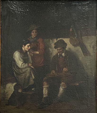 Ecole ALLEMANDE de la fin du XIXe siècle...