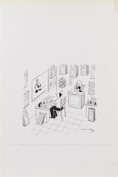 Henri MOREZ (1922-2017)
Il doit être huit...