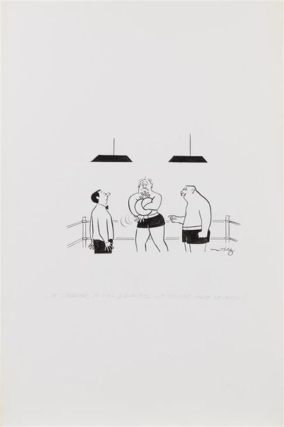 Henri MOREZ (1922-2017)
- Hé, l'arbitre,...