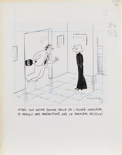 Henri MOREZ (1922-2017)
Après une grippe...