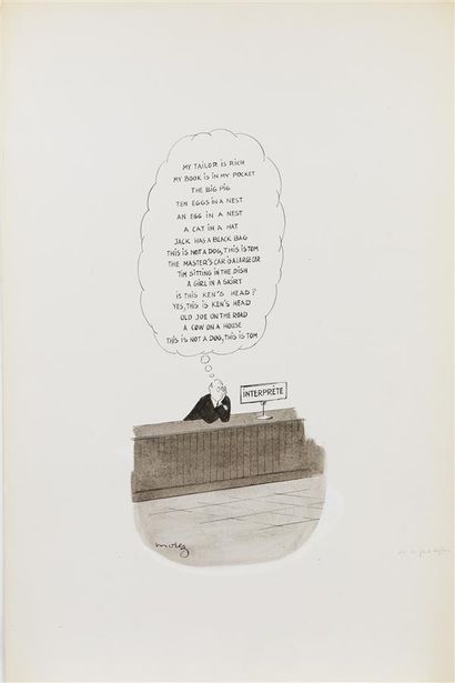 Henri MOREZ (1922-2017)
My tailor is rich,...