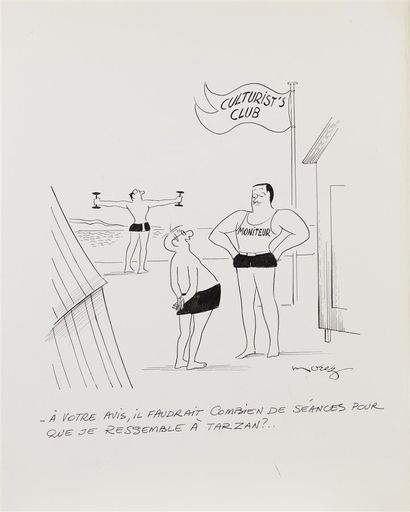 Henri MOREZ (1922-2017)
- A votre avis, il...