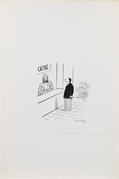 Henri MOREZ (1922-2017)
Que voulez-vous chef,...