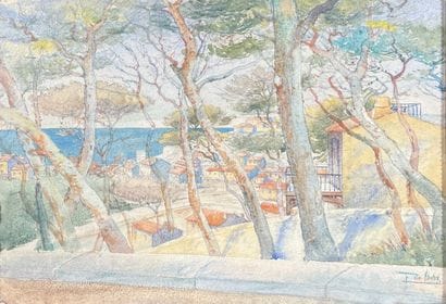 French school of the XXth century
View of...