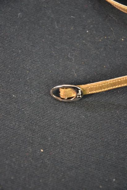 CHRISTIAN DIOR Escarpins ouverts cuir maé...