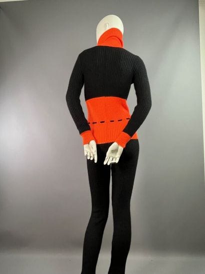 COURRÈGES PARIS Combinaison pantalon moulante...